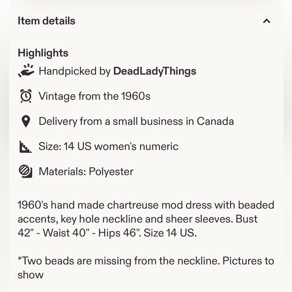 Embellished Olive Green Long Sleeve Shift Dress - Picture 7 of 7